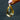 Antique 9ct Gold Citrine Pear Drop Pendant, 40.00ct.