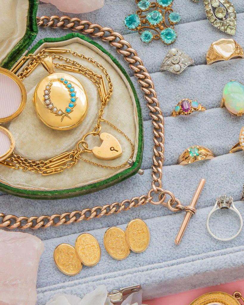 The History and Romance Behind Antique Gold Lockets
