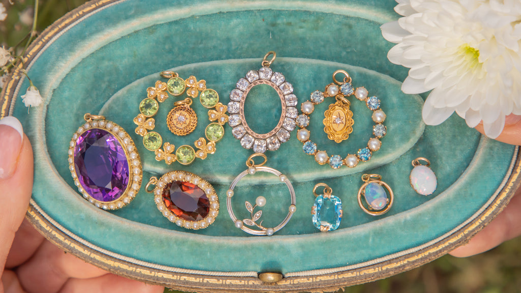 Vintage & Antique Jewellery | Pendants | Jewelled Pendants – Lillicoco