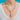 Victorian Silver Albertina Hearts Necklace with Tassel Drop, 19"