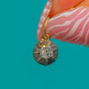 Georgian 9ct Gold & Silver Collet-Set Diamond Charm