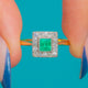 Front of Emerald and Diamond target (A0289)