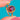 Vintage 9ct Gold Garnet Solitaire Ring -2.00ct, angled Garnet close-up