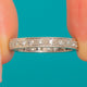 Art Deco Platinum Diamond Eternity Ring