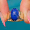 14ct Gold Lapis Lazuli Ring