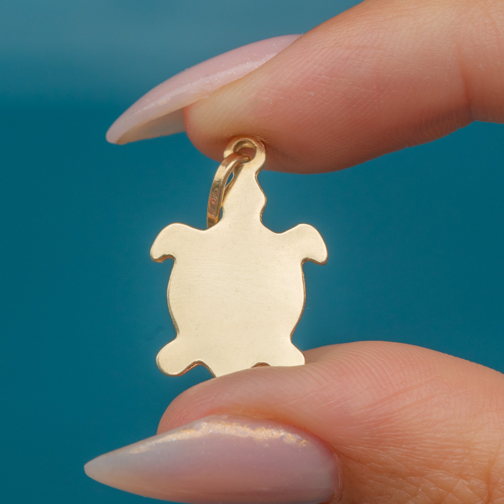 Turte Gems 9ct Gold Turtle Charm