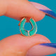 Blue-background horseshoe front (C5256)