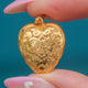 Late-Georgian 18ct Gold Engraved Heart Locket