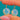 Pair of faceted Opaline earrings, front