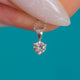0.25ct Diamond Pendant in 18ct Gold with  18" Chain