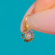 Antique 18ct Rose Gold Foiled Rose-Cut Diamond Charm, 0.20ct