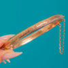 Antique 9ct Gold Engraved Bangle c.1912