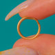 Antique 18ct Gold Split Ring 11.5mm