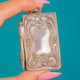 Antique Art Nouveau French Aide Memoire Book & Pencil Pendant