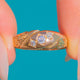 Pretty Victorian 18ct Gold Diamond Gypsy Ring