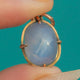 Victorian 11.00ct Natural No Heat Oval Star Sapphire Charm in 9ct Gold