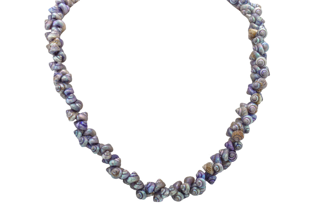Rare Blue Maireener Tasmanian Shell Necklace