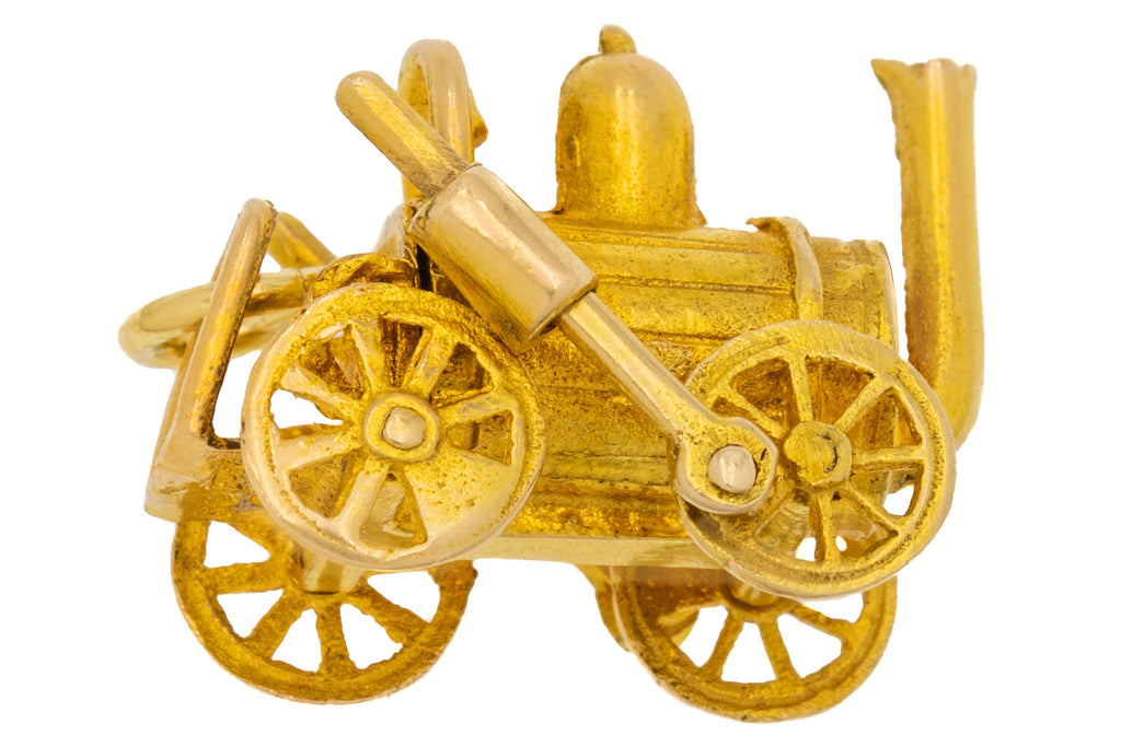 9ct Gold Steam Train Charm