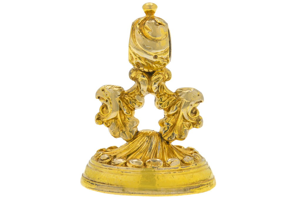 Victorian 9ct Gold Cased Carnelian Fob Pendant