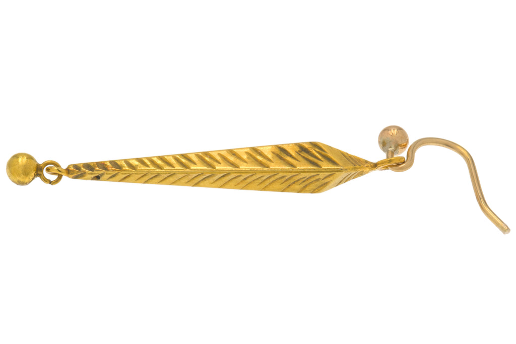 Antique 15ct Gold Drop Earrings