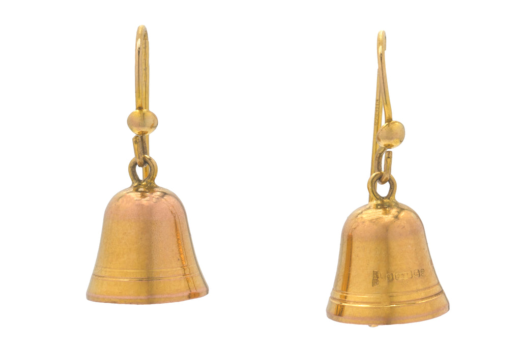 9ct Gold Bell Earrings