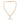 16" Antique 9ct Gold Trombone Link Albert Chain, 28g