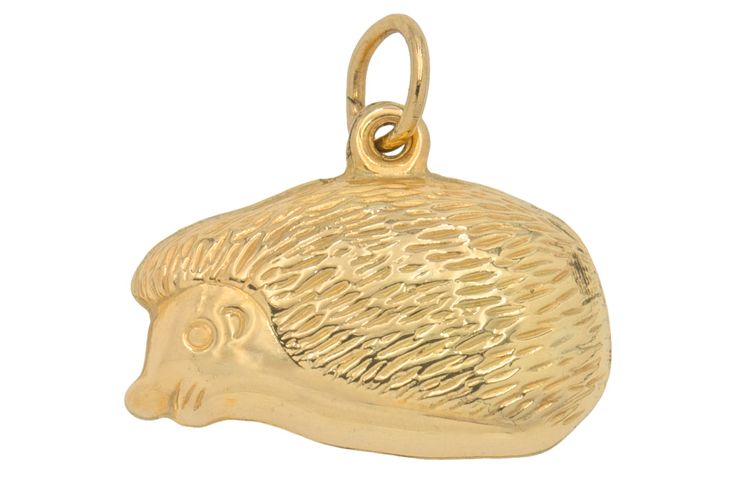 9ct Gold Hedgehog Charm