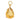 18ct Gold Citrine Pear Shape Pendant, 5.45ct