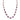 Antique Gold Amethyst Riviere Necklace, 79.80ct