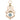 Edwardian 9ct Gold Blue Paste Pearl Pendant