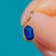 Antique 15ct Gold Sapphire Oval Charm