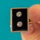 Art Deco 14ct Gold Onyx Diamond Panel Ring, Old-European Cut Diamonds