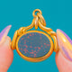 SUPERB Antique 18ct Gold Bloodstone & Agate Spinner Fob c.1876