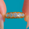 Victorian 18ct Gold Bright Old Mine Cut Diamond Five Stone Ring, 1.20ct