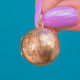 Ornate Engraved 9ct Gold Orb Locket / Pendant