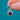 9ct Gold Sapphire Diamond Teardrop Cluster Pendant