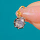 Antique Silver Rose-Cut Diamond Charm, 0.35ct