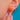 9ct Gold Coral Oval Stud Earrings