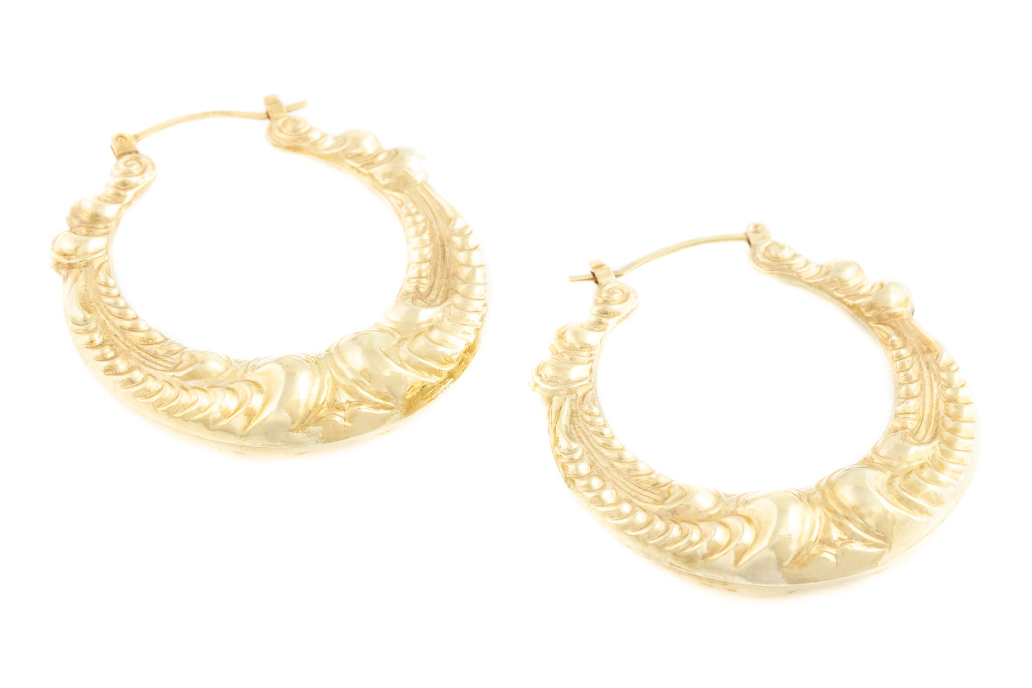 Rectangular Creole Hoop Earrings – Shralite