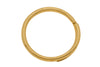 Antique Solid 18ct Gold Split Ring, 24mm