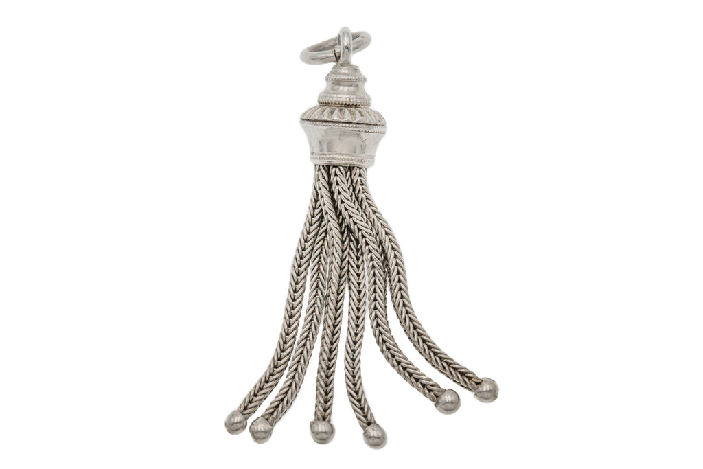 Victorian Silver Tassel Pendant