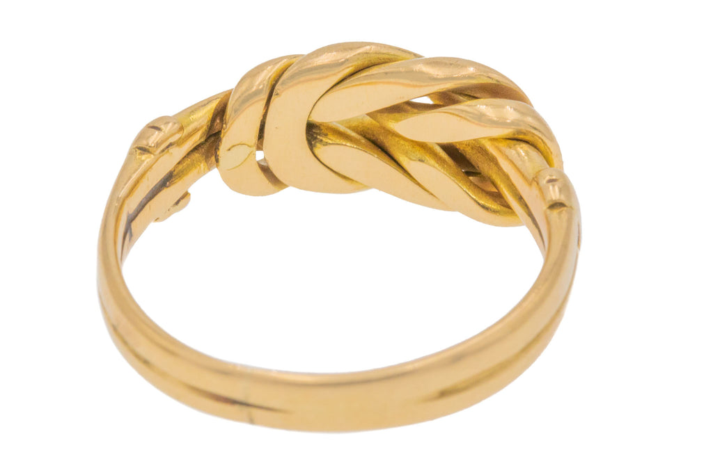 Victorian 18ct Gold Knot Ring