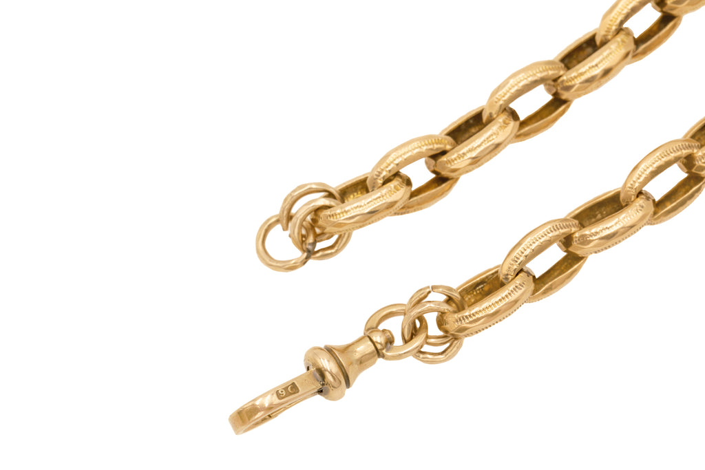 18" Chunky 9ct Gold Belcher Chain, 29g