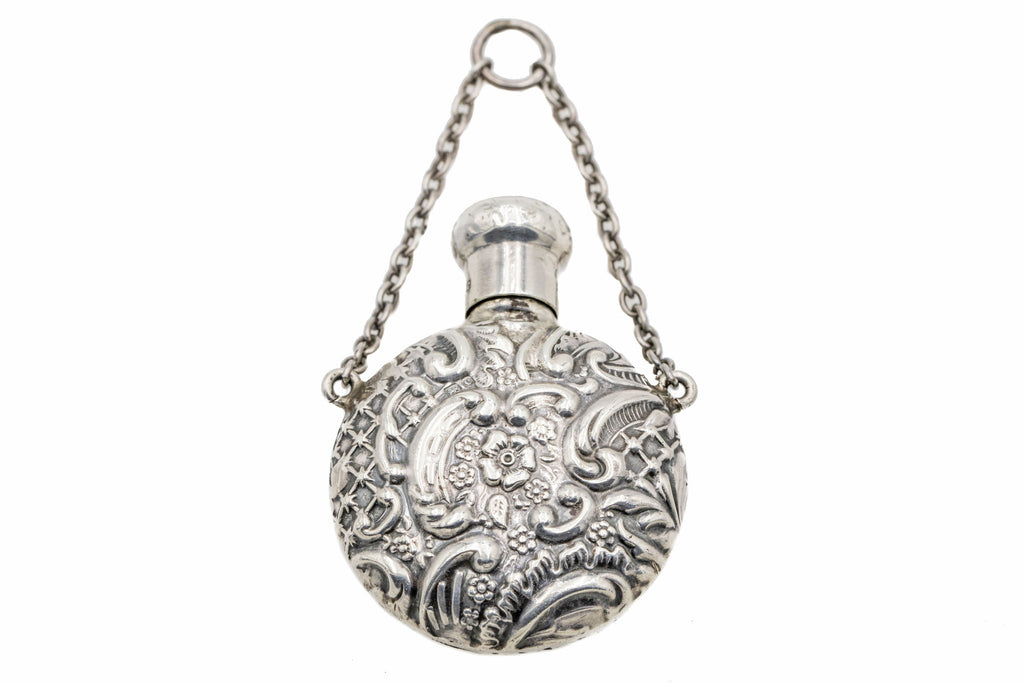 Victorian Silver Scent Bottle