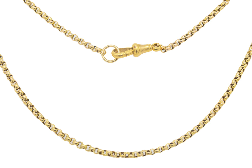 16.5" Antique 15ct Gold Belcher Chain