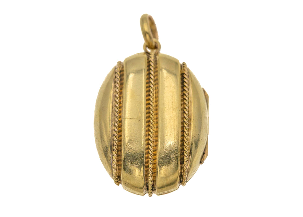 Antique 15ct Gold Oval Locket