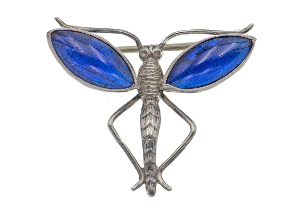 Thomas Mott Sterling Silver Flying Insect Brooch