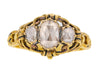 Victorian 18ct Gold Dutch Rose-Cut Diamond Ring, 0.90ct