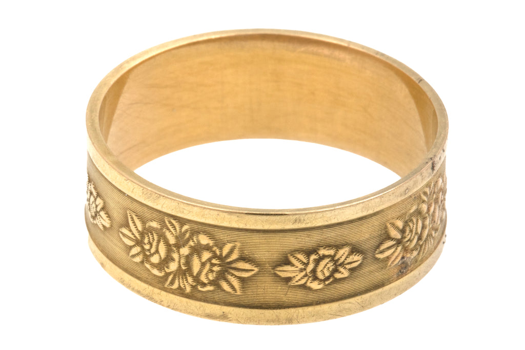 Antique 18ct Gold 'Roses' Ring, 3.9g