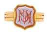 Antique 15ct Gold Sardonyx Signet Ring, 'WCA' Initials